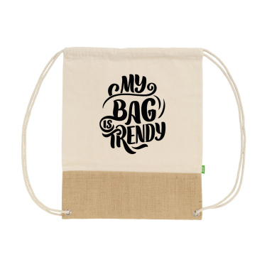 Logo trade promotional product photo of: Combi Organic Backpack (160 g/m²)